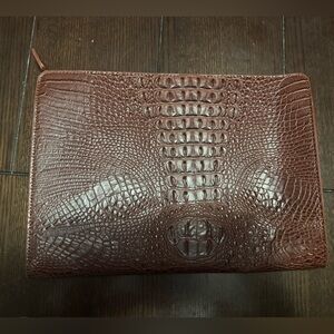 Dark Brown Clutch Bag
